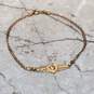 OroAmerica 10K Yellow & Rose Gold Heart Chain Bracelet - 1.67g image number 3