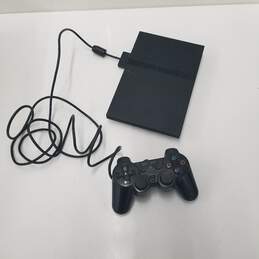 Sony PlayStation 2 Slim Game Console w Controller For p & R ONLY