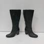 Naturalizer Leather Wide Calf Knee High Riding Boots Size 11 image number 2