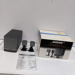Bose Companion 3 Series II Multimedia Speaker System IOB