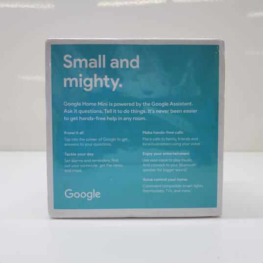 Google Home Mini Smart Assistant - Charcoal Sealed image number 2