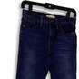 Womens Blue Denim Medium Wash Pockets Stretch Skinny Leg Jeans Size 26 image number 3