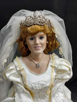 Princess Sarah Porcelain Bride Doll w/Box alternative image