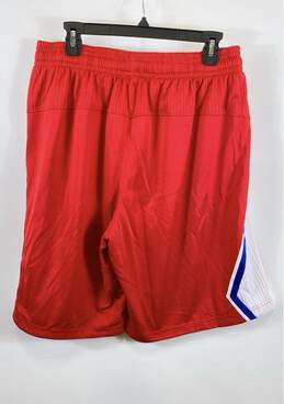 Adidas Mens Red Los Angeles Clippers Pull On Basketball-NBA Shorts Size X-Large alternative image