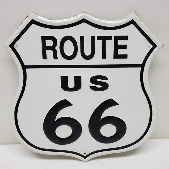 US Route 66 Road Sign image number 1