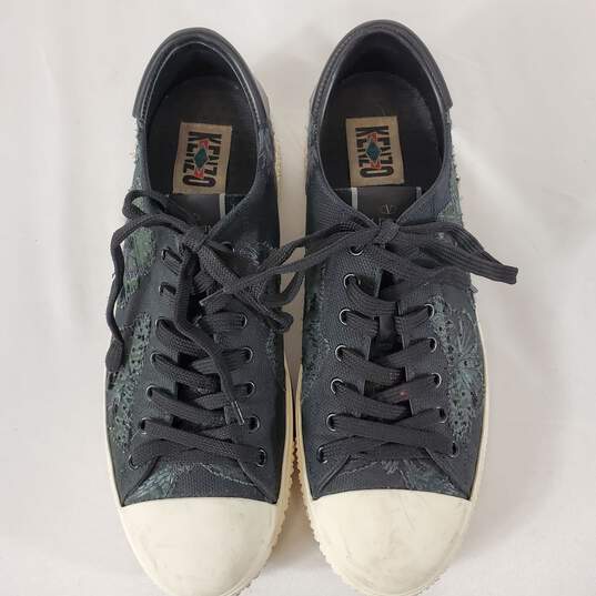 Valentino Men Black Butterfly Sneakers Sz 8 image number 2