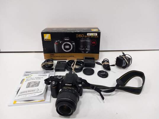 Nikon D60 Digital SLR Camera IOB image number 1