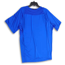 Mens Blue Pro Short Sleeve Crew Neck Dri-Fit Pullover T-Shirt Size XXL alternative image