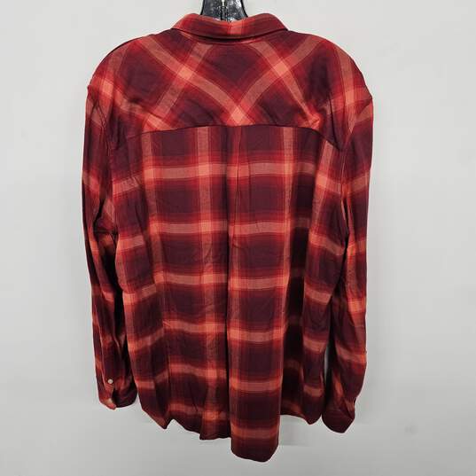 Gap+Pendeleton Long Sleeve Red Plaid Button Up image number 2