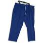 NWT Polo Ralph Lauren Mens Blue Elastic Drawstring Waist Capri Pants Size 4XB image number 1