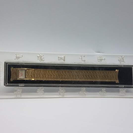 Speidel 2.689.450 Gold Tone Milanese Calendar Watch Band 28g image number 1