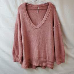 Free People Pink Sweater