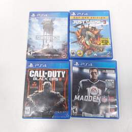 Bundle of 4 Sony PlayStation PS4 Video Games alternative image