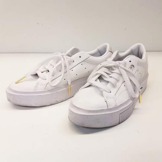 Adidas Super Sleek Footwear White Casual Shoes Women's Size 6 image number 4