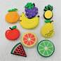 Food And Sports Lot Of 20 Jibbitz Crocs Shoe Charms image number 4