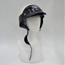 Vintage Super Seer Motorcycle Helmet Federal Law Enforcement Training Center alternative image