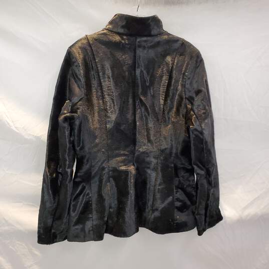 Bassanio Black Full Zip Up Jacket Size L image number 2