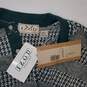 Vintage Izod Linen Blend Short Sleeve Polo Shirt NWT Size M image number 3