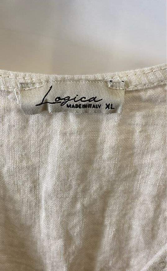 Logica Ivory Casual Dress - Size X Large image number 3