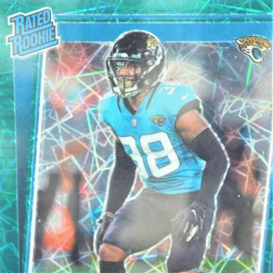 2021 Andre Cisco Optic Green Velocity Rated Rookie Jaguars image number 2