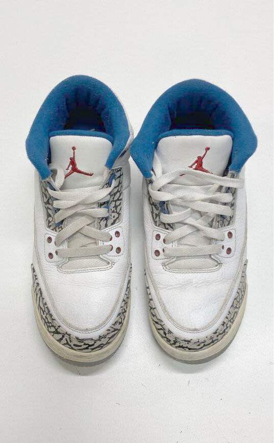 Nike Air Jordan 3 Retro GS 398614-104 Sneakers 6Y Women 8 image number 5