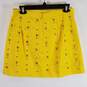 J Crew Women Yellow Sequin Skirt 6  NWT image number 2