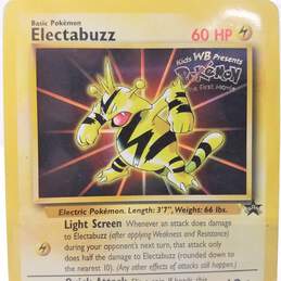 Vintage 1999 Pokémon (The First Movie) Electabuzz #2 Movie Promo Trading Card alternative image