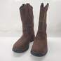 Irish Setter Two Harbor Waterproof Brown Leather Pull On Work Boot Men's Size 10 image number 2