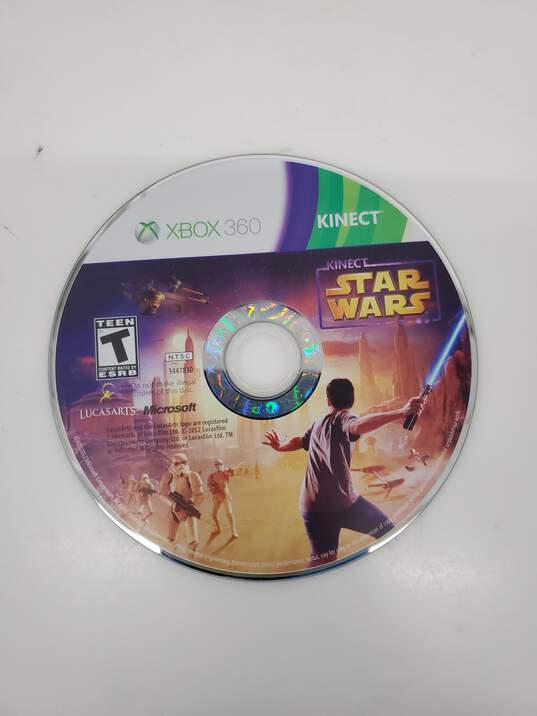 Xbox 360 Kinect Star Wars Game Disc Untested image number 3