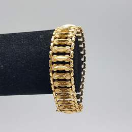 Aurafin 14k Gold Unique Link Bracelet 17.2g alternative image