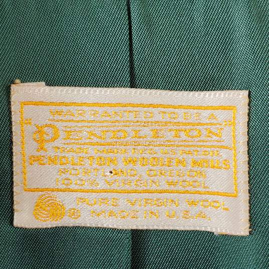Pendleton Women Green Blazer Sz 12 image number 1