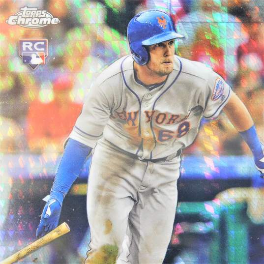 2019 Jeff McNeil Topps Chrome Rookie Mega Box X-Fractor NY Mets image number 2