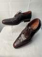 Mens Ferro Aldo Burgundy Dress Shoe Size 9 image number 4