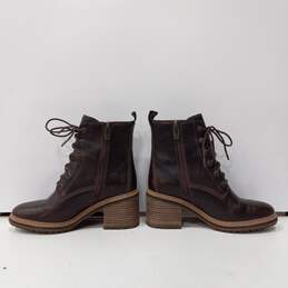 Timberland Waterproof Leather Block Heel Winter Boots Size 6.5 alternative image