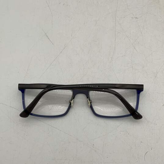 Prodesign Denmark Womens 1502 c. 6035 Blue Black Reading Eyeglasses With Case image number 5