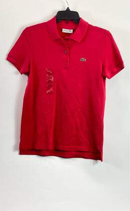 Lacoste Pink Shirt - Size S