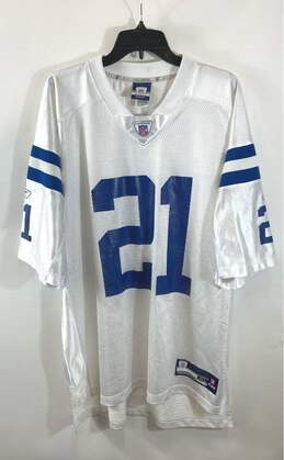 Reebok NFL Cowboys Sanders #21 White Jersey - Size X Large