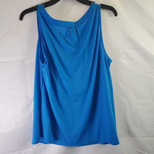 Kenneth Cole Women Blue Shirt L image number 3