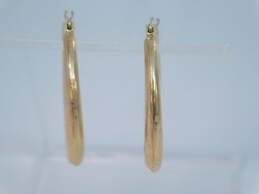 10K Yellow Gold Hoop Earrings for Repair 2.8g