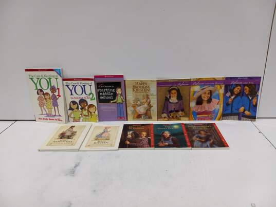 Bundle of 12 Assorted American Girl Hardcover/Paperback Books image number 1