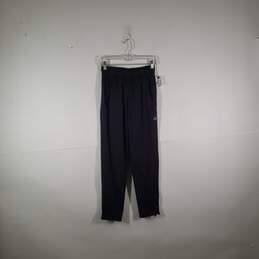 Mens Regular Fit Elastic Waist Slash Pockets Pull-On Track Pants Size Small