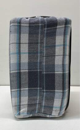 Flannel From Portugal Blue Plaid Flannel Sheet Set 3 Piece FULL 100% Cotton alternative image