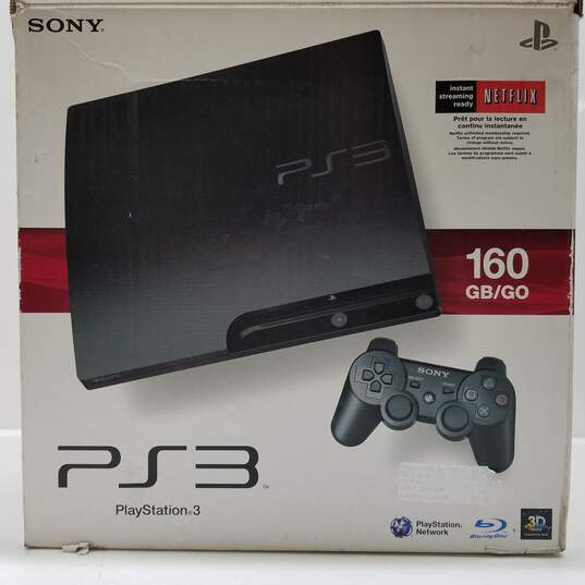 PlayStation 3 Slim 160GB Console IOB image number 1