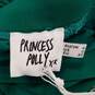 Princess Polly Women Green Ruched Mini Skirt Sz 0 NWT image number 3
