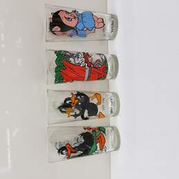 Lot of 4  Pepsi Collector Cartoon Character Looney Tunes Drinking Glass alternative image