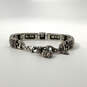 Designer Brighton Silver-Tone Tribeca Scroll Bar Link Chain Bracelet image number 3