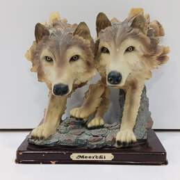 Vintage MRH Meerchi Wolf Statue
