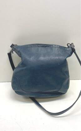 Frye Leather Melissa Hobo Shoulder Bag Blue alternative image