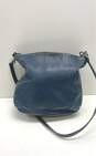 Frye Leather Melissa Hobo Shoulder Bag Blue image number 2