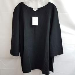 Seraphine Belted Ponte Tunic Black Size 12
